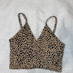 Brandy Melville Cheetah tank